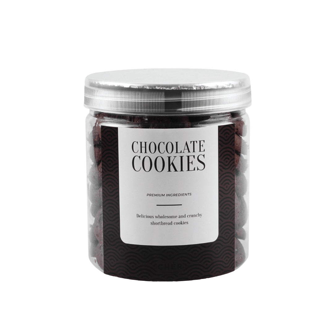 CHER CHOCOLATE - Chocolate Cookies | Kue Kering Coklat Toples | Halal | 200g